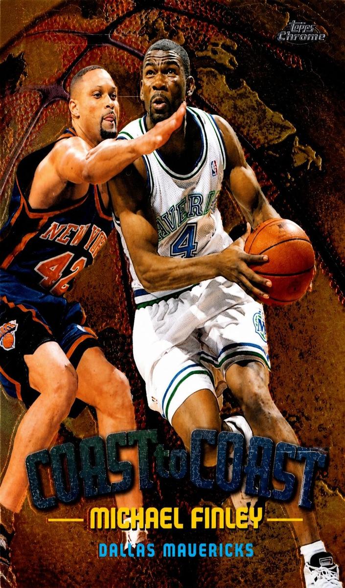 1998 Topps Chrome Michael Finley #CC7 card