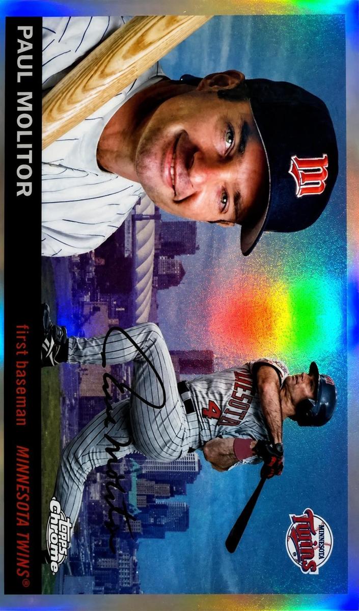 2025 Topps Chrome Platinum 1955 City Variation Paul Molitor #55CV-46 card