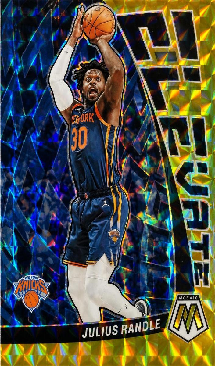 2022 Panini Mosaic Julius Randle #8 card