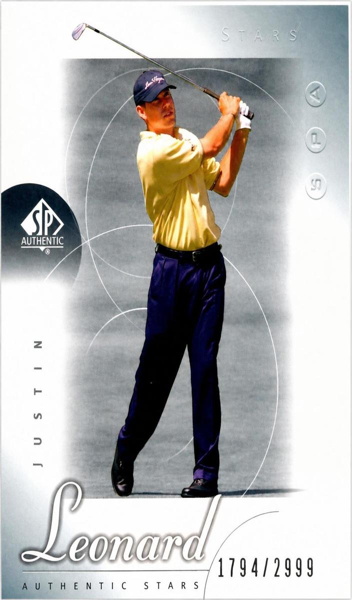 2001 Justin Leonard #64