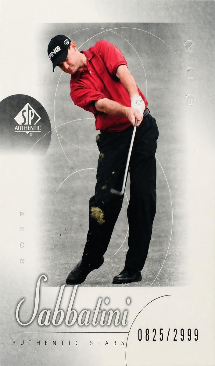 2001 Rory Sabbatini [Gold] #61