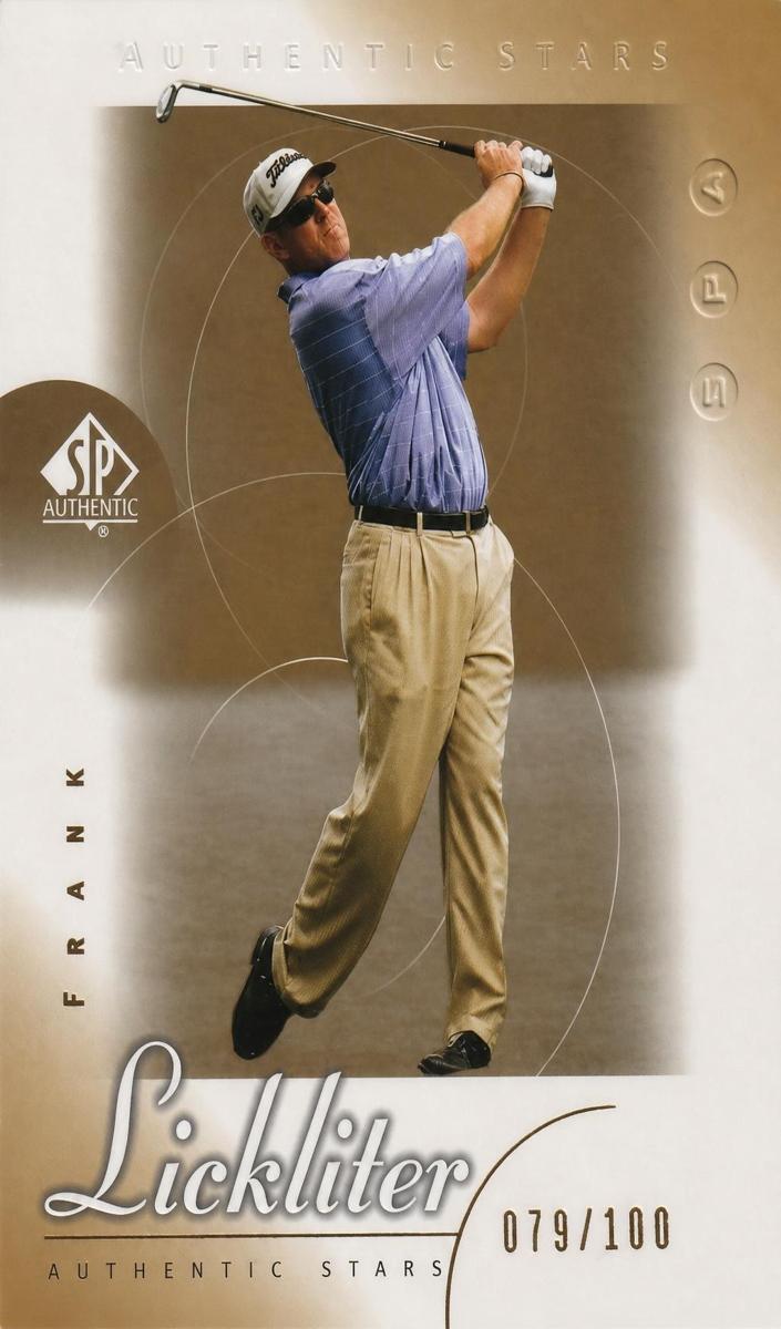 2001 Frank Lickliter [Gold] #49