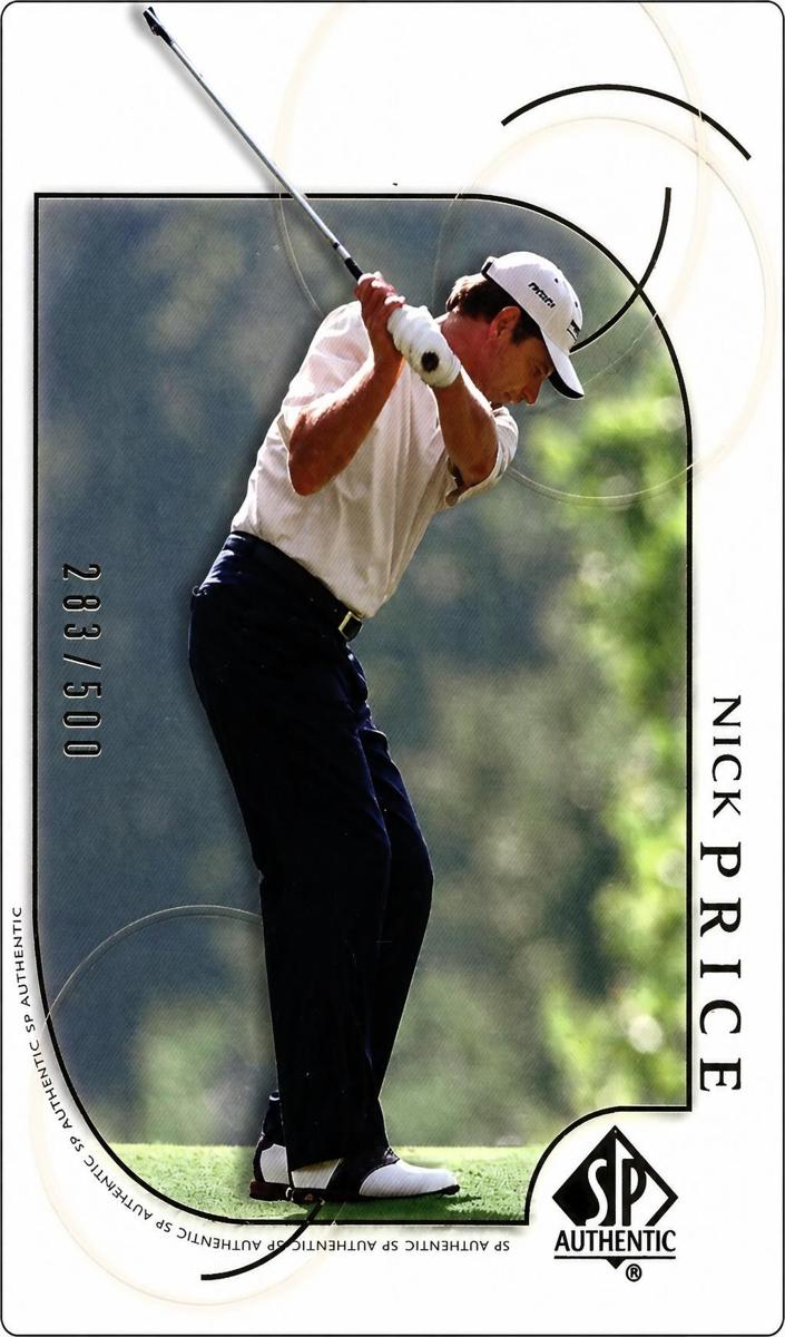 2001 Nick Price [Gold] #29