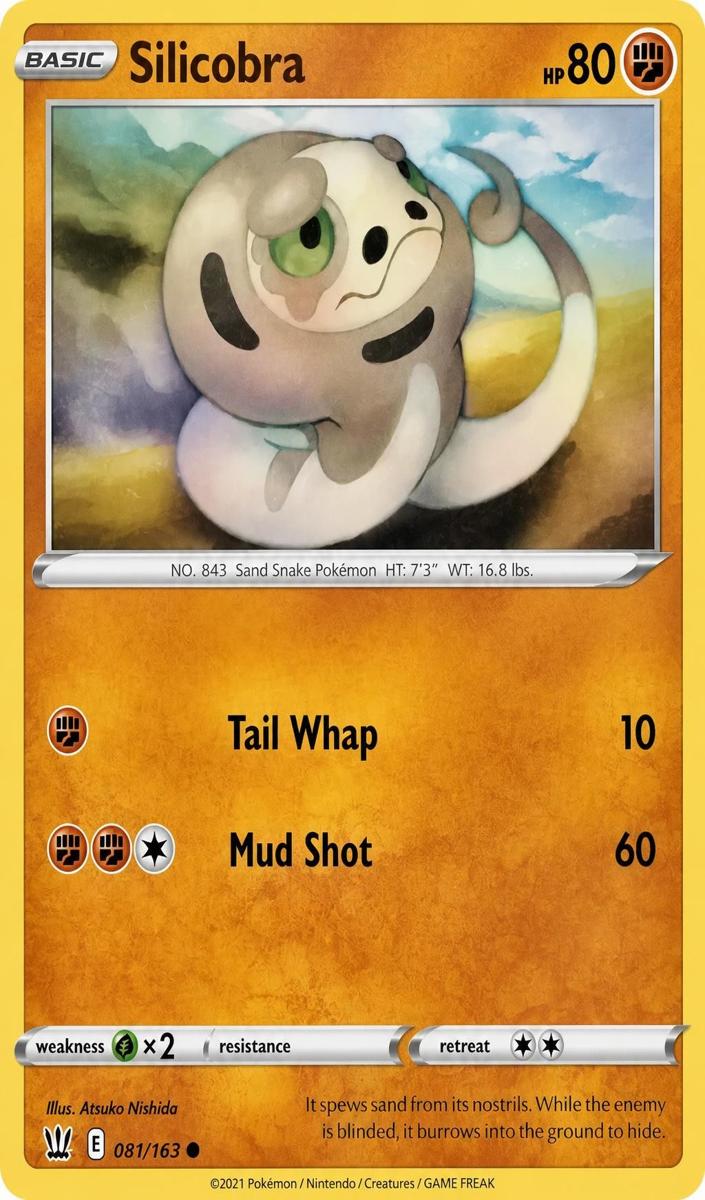 Silicobra 2021 Pokemon Battle Styles