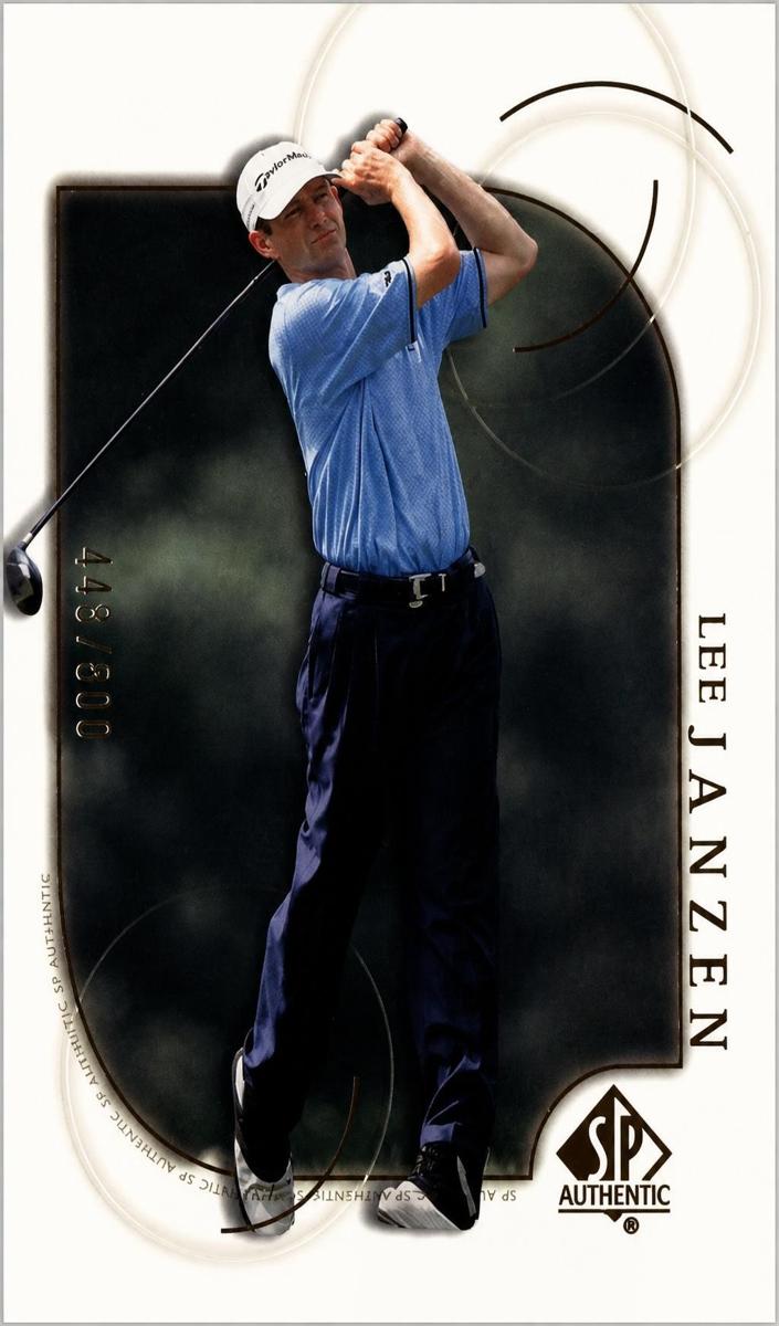 2001 Lee Janzen [Gold] #21