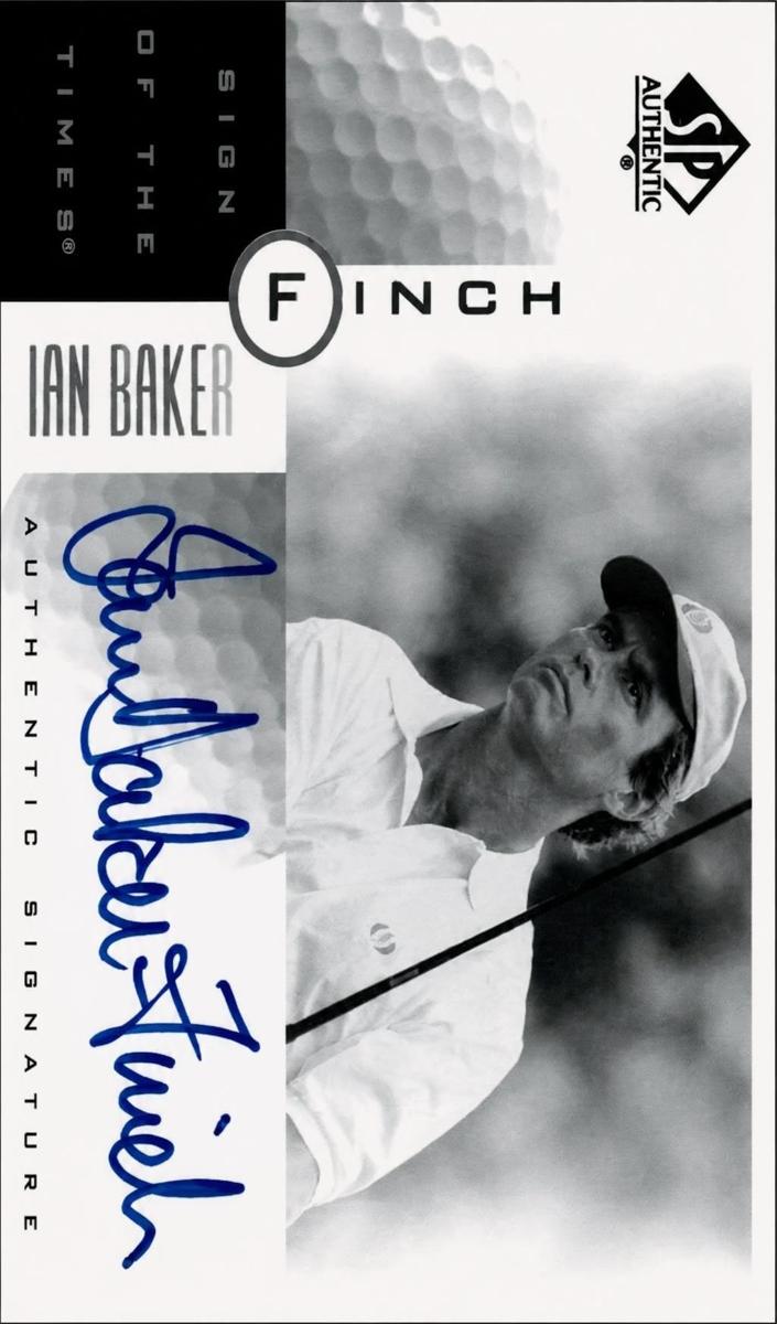 2001 Ian Baker-Finch #YEW