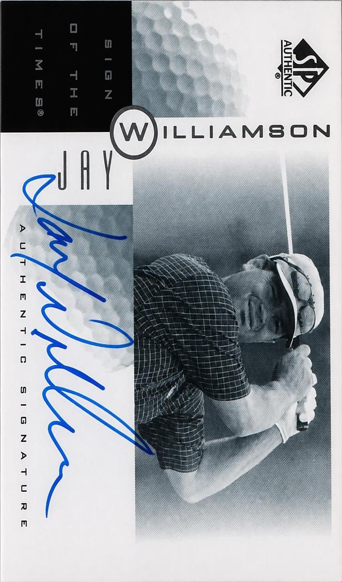 2001 Jay Williamson #JW