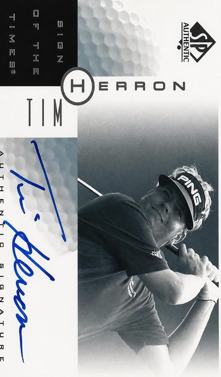 2001 Tim Herron #TH