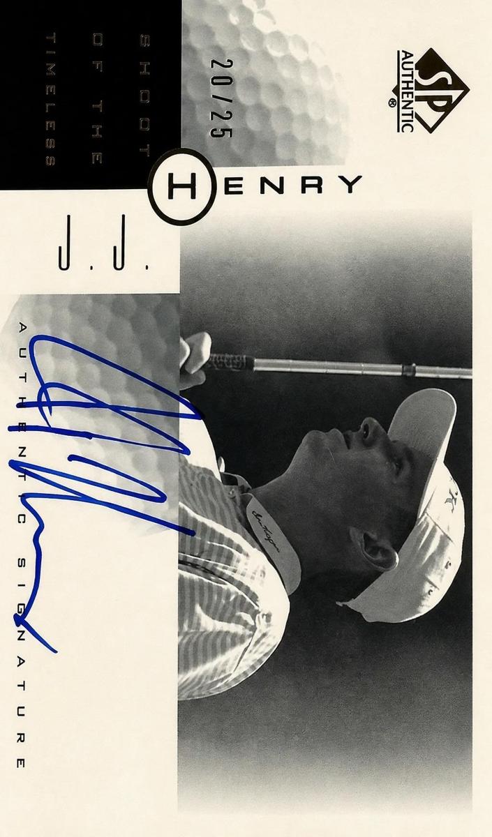 2001 J.J. Henry [Gold] #DD