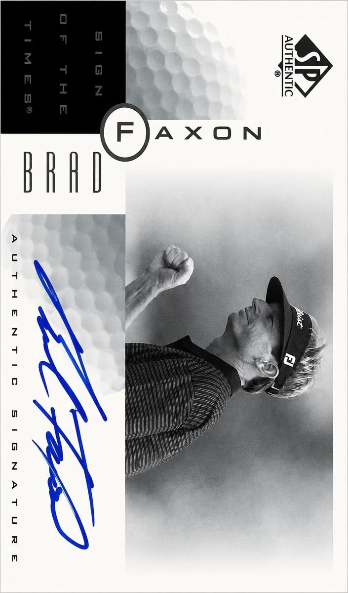 2001 Brad Faxon #BF