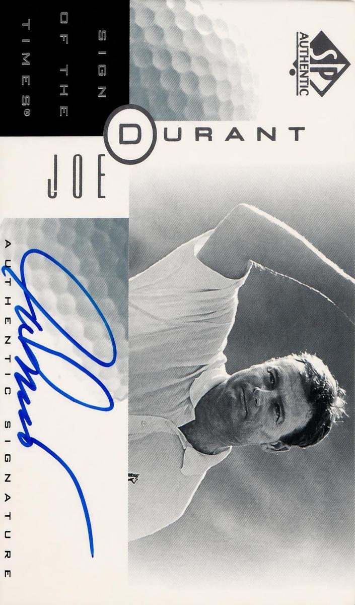 2001 Joe Durant #Of the