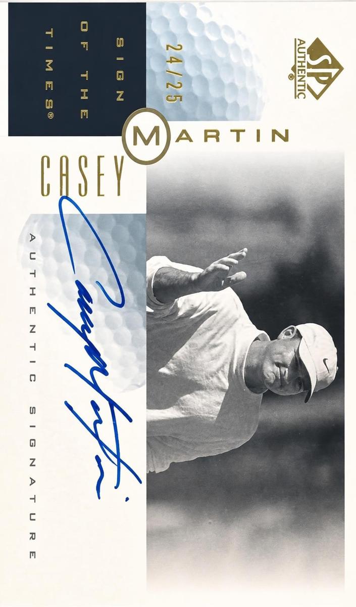 2001 Casey Martin [Gold] #MA
