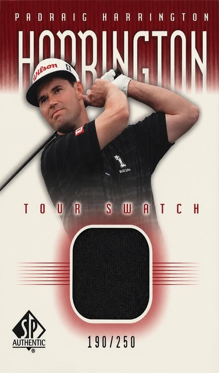 2001 Padraig Harrington [Red] #PH-TS