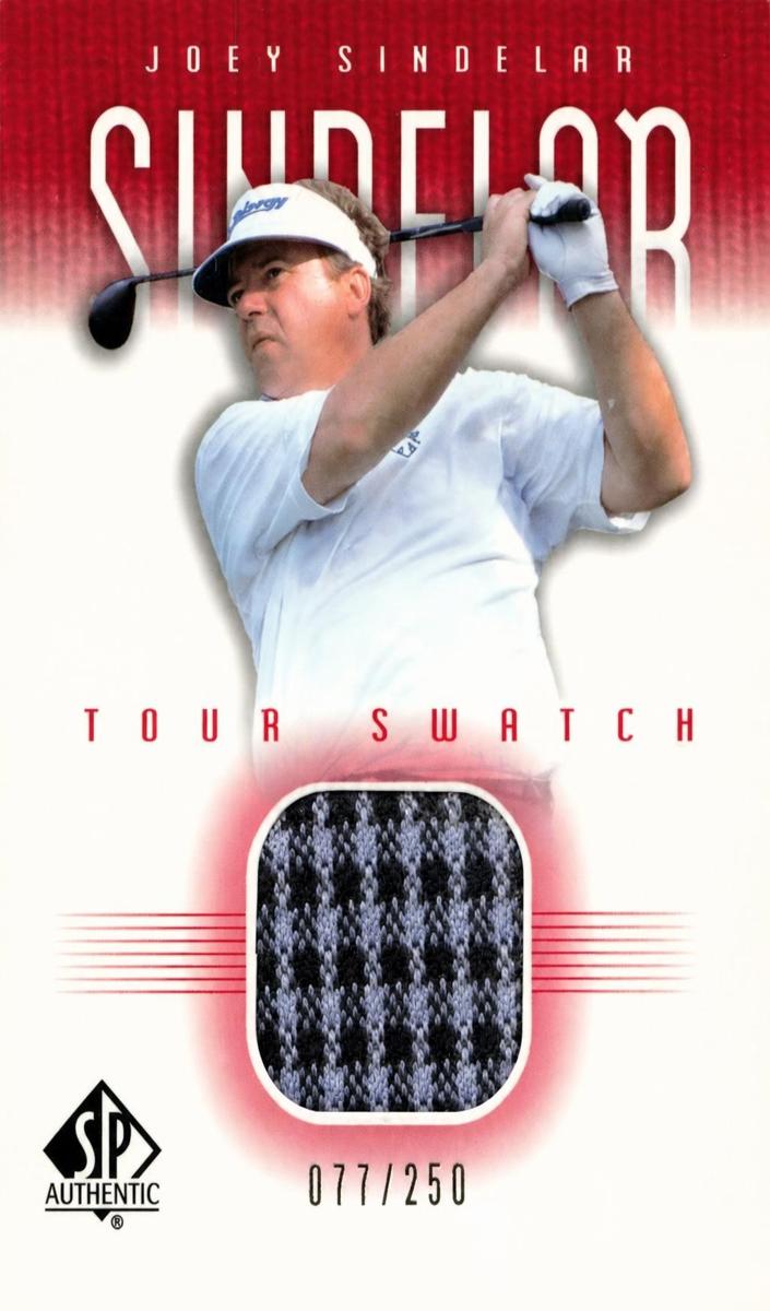 2001 Joey Sindelar [Red] #JS-TS