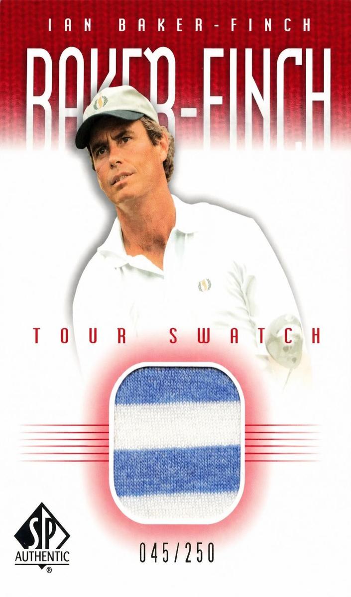 2001 Ian Baker-Finch [Red] #IF-TS