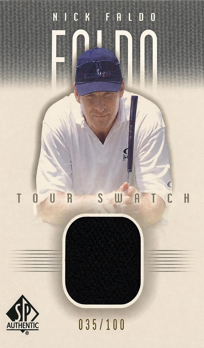 2001 Nick Faldo [Silver] #NF-TS