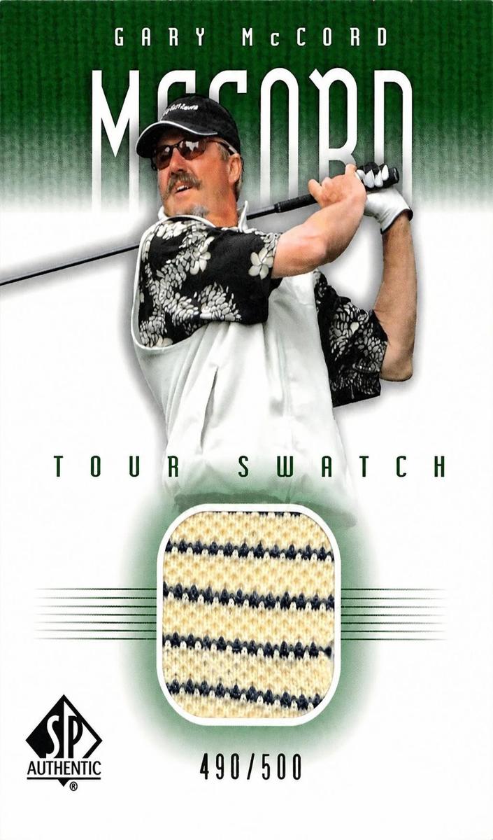 2001 Gary McCord [Green] #GM-TS