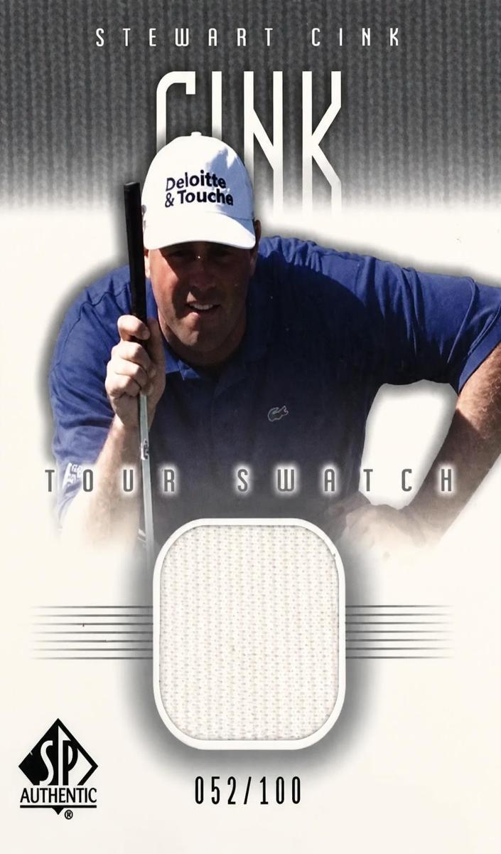 2001 Stewart Cink [Silver] #SC-TS