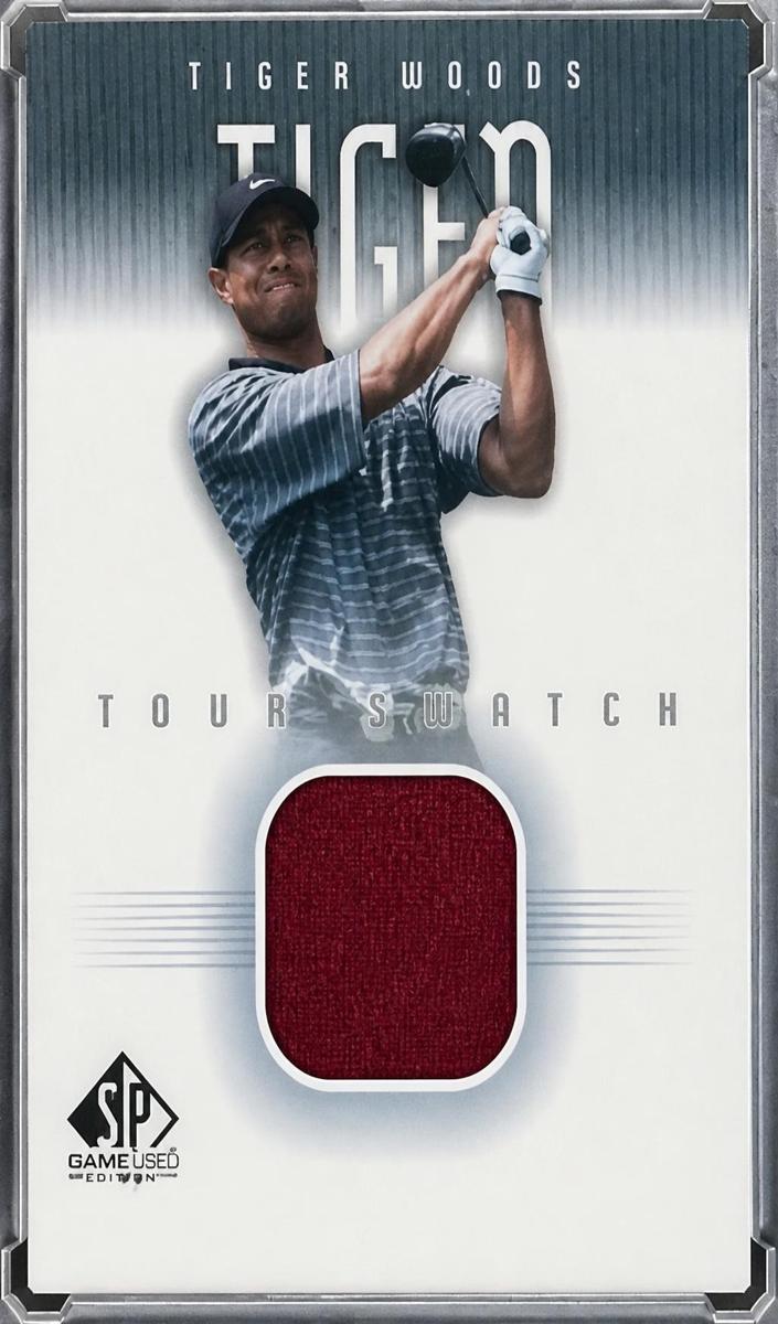 2001 Tiger Woods [Red] #TW-TS