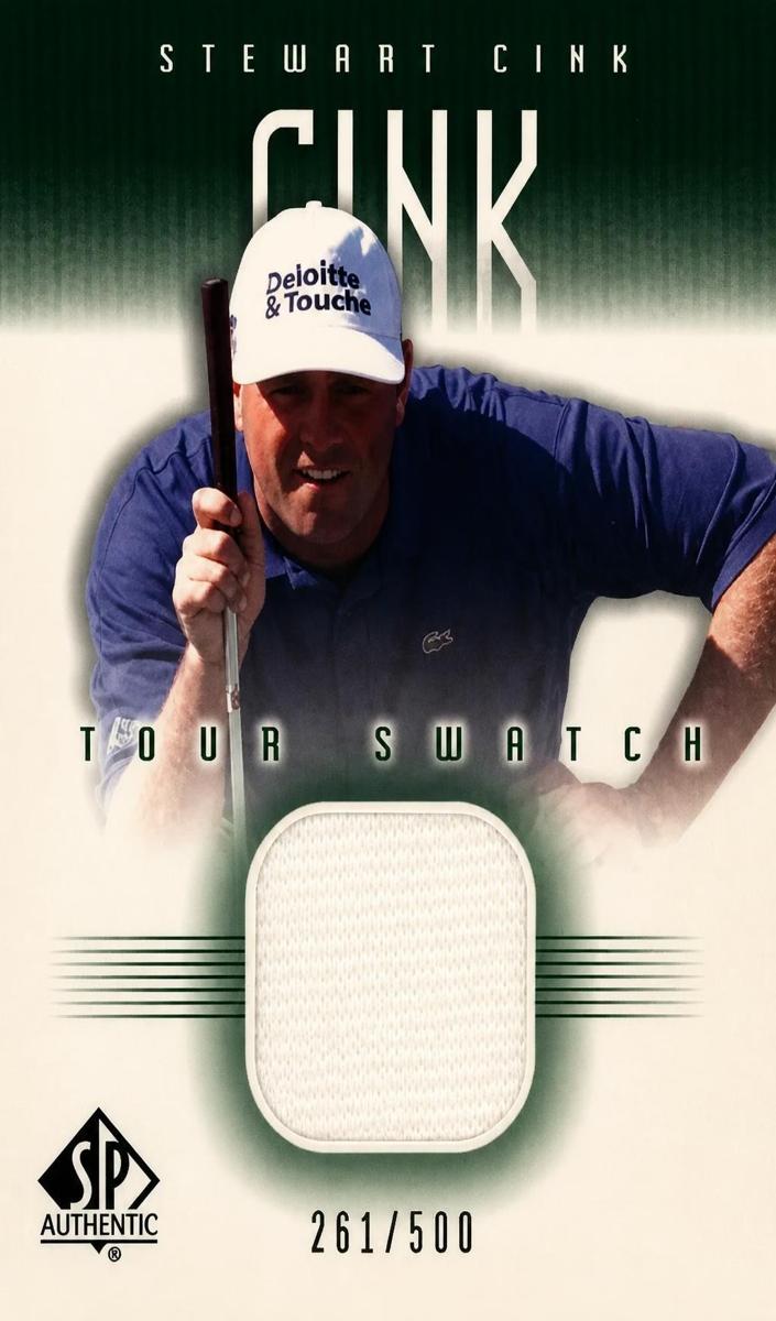 2001 Stewart Cink [Green] #SC-TS