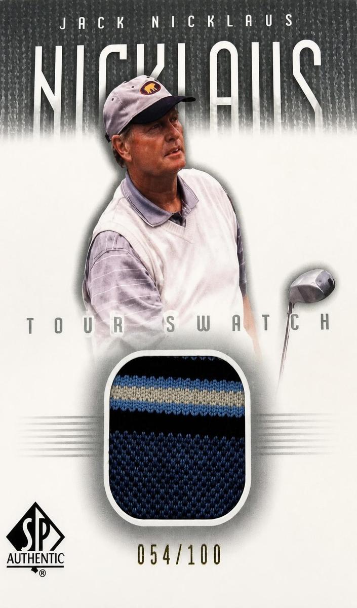2001 Jack Nicklaus [Silver] #JN-TS
