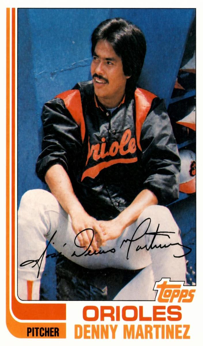 1982 Topps Denny Martinez #712 card