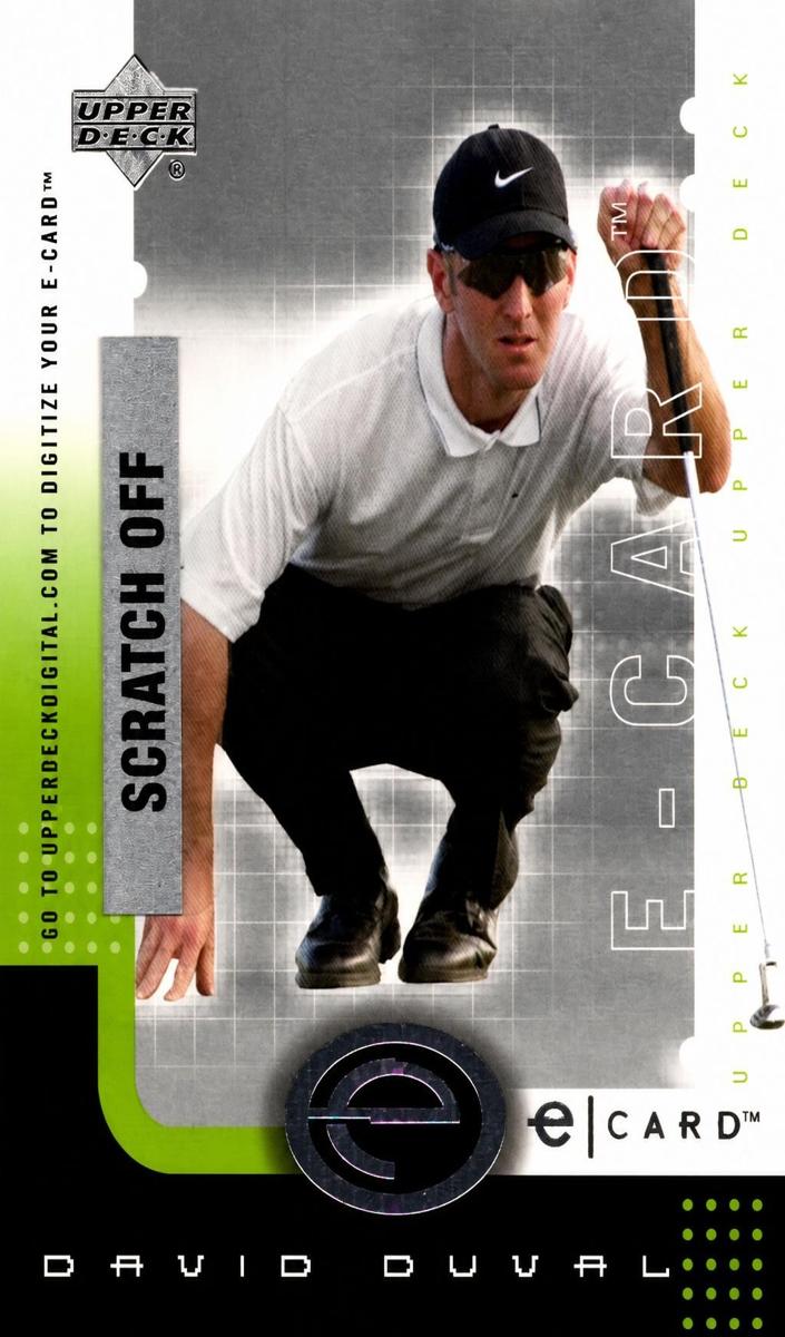 2001 David Duval #E-DD