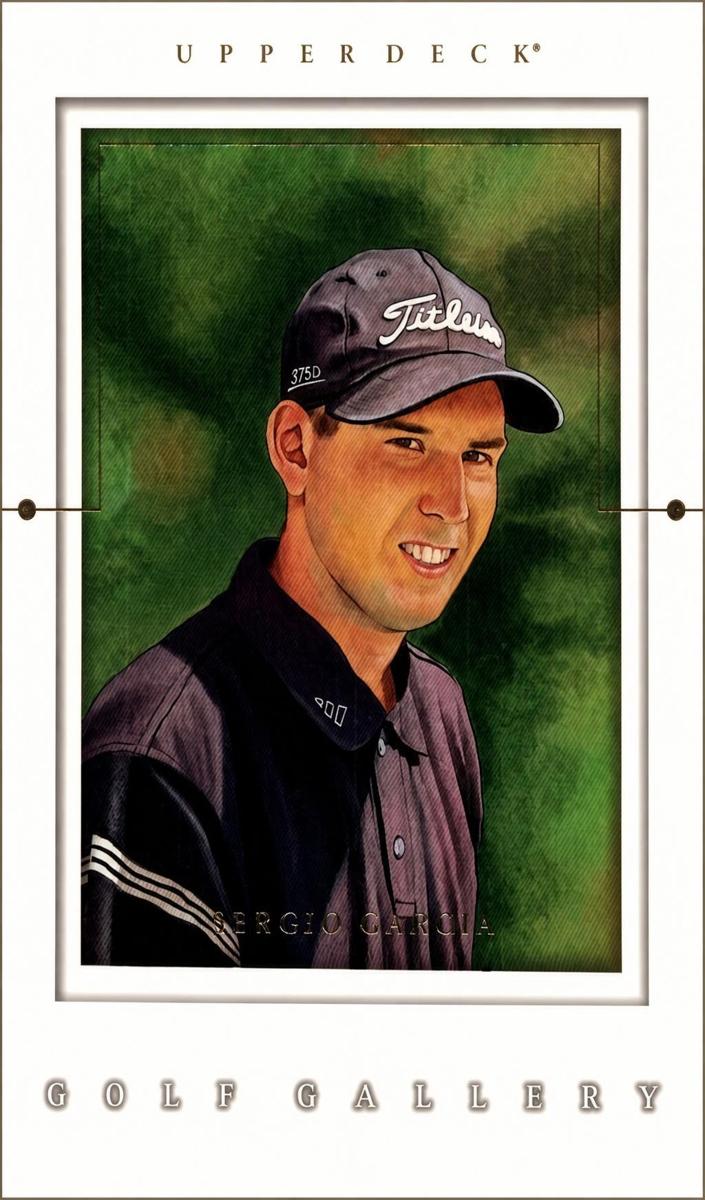 2001 Upper Deck Gallery Sergio Garcia #GG2 card