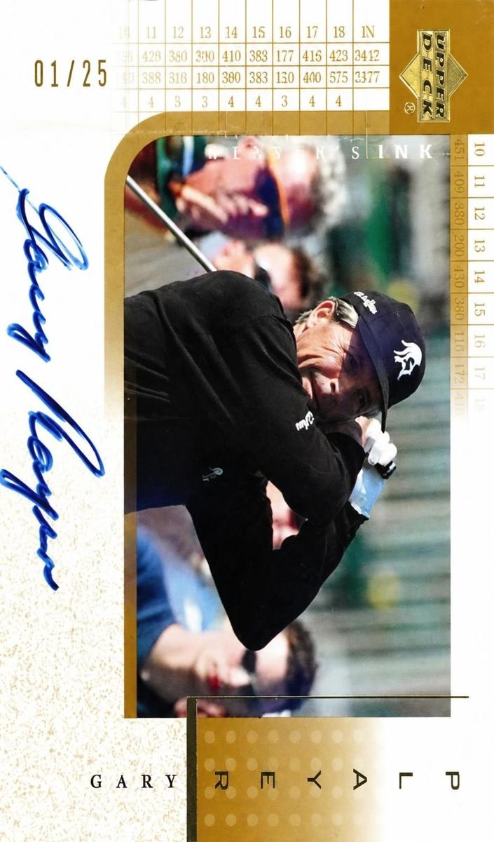 2001 Upper Deck Gary Player [Gold] #GP card