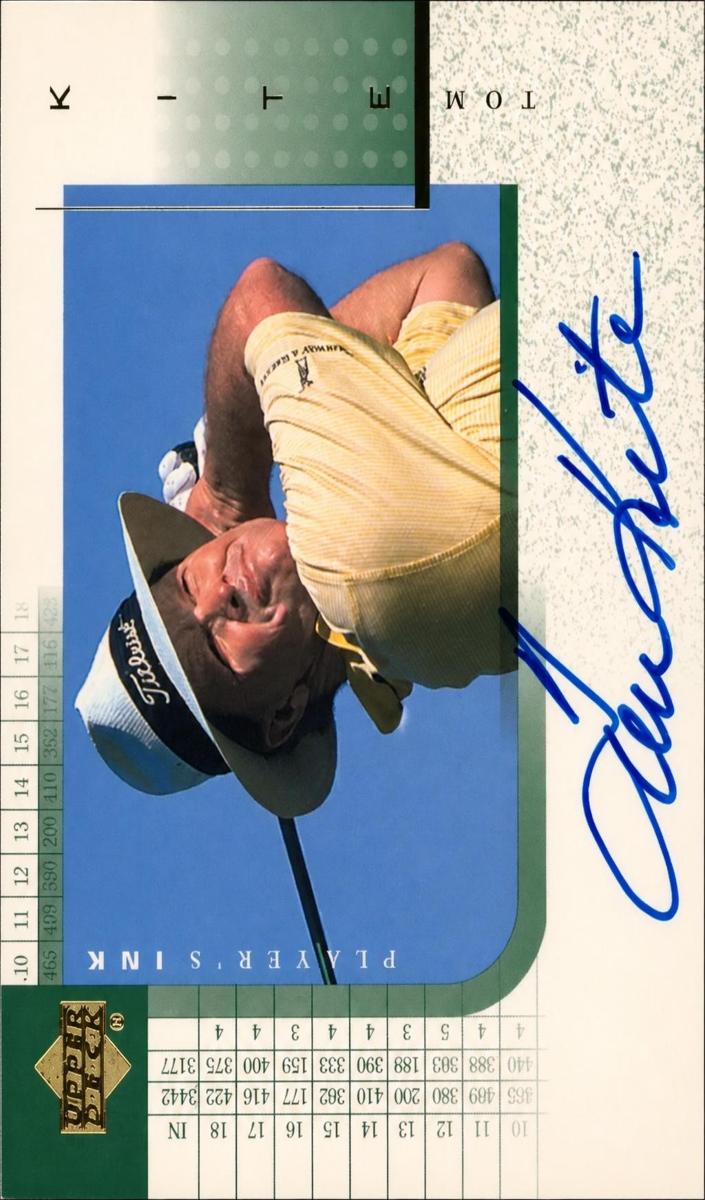 2001 Tom Kite [Gold] #TK