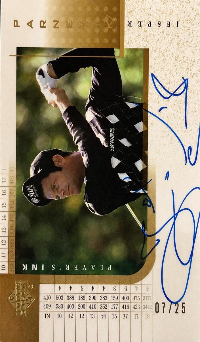 2001 Jesper Parnevik [Gold] #JP