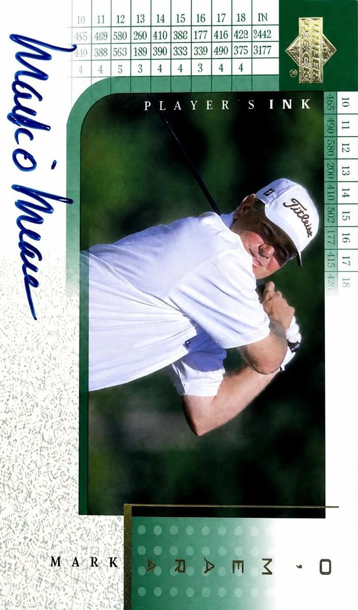2001 Mark O'Meara #MO