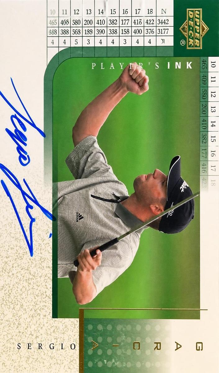 2001 Sergio Garcia #SG