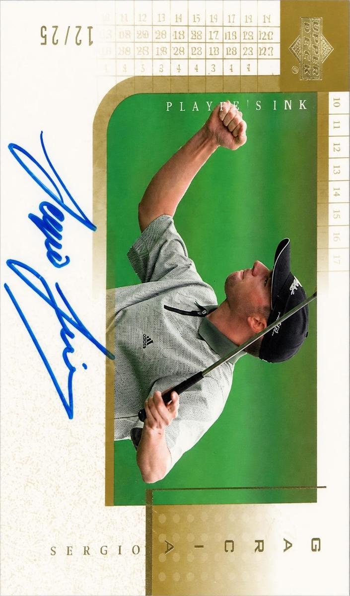 2001 Sergio Garcia [Gold] #SG