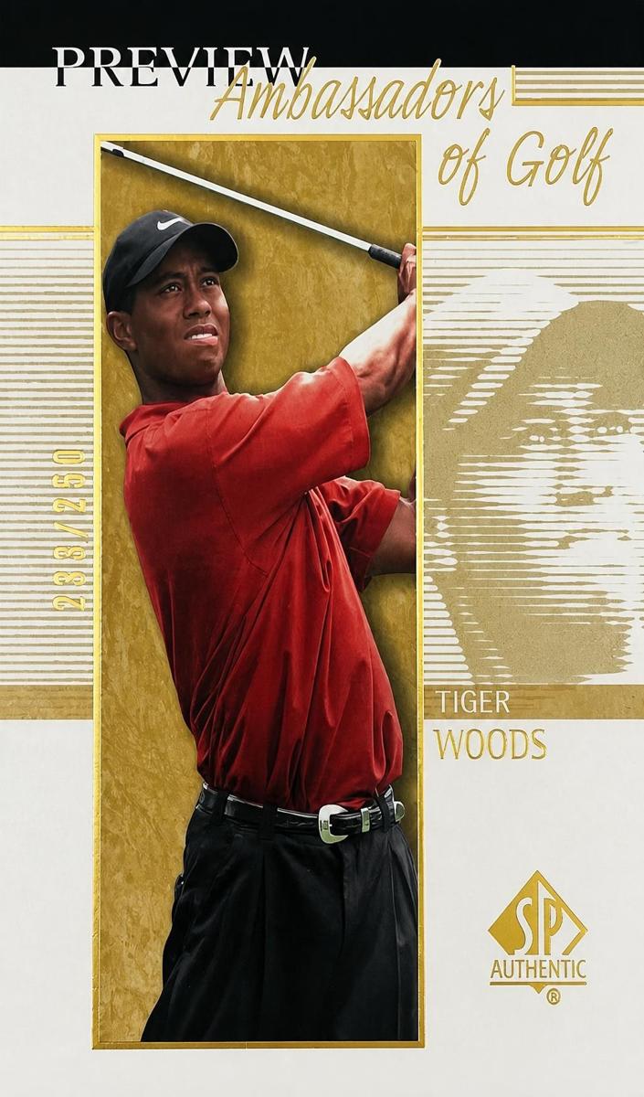 2001 Tiger Woods [Gold] #51