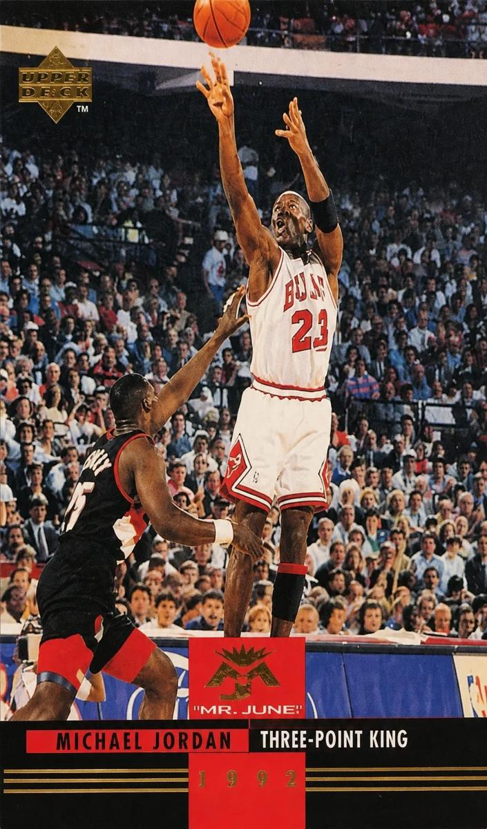 1993 Upper Deck Michael Jordan #MJ5 card