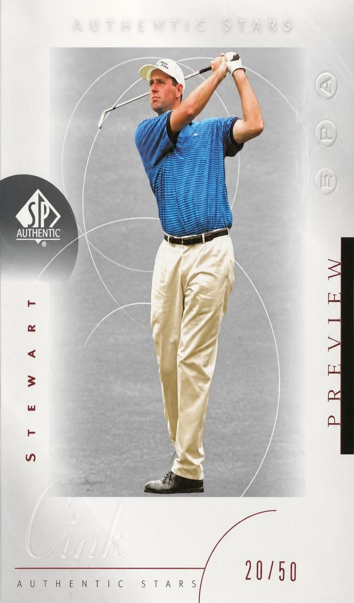 2001 Stewart Cink [Red] #33