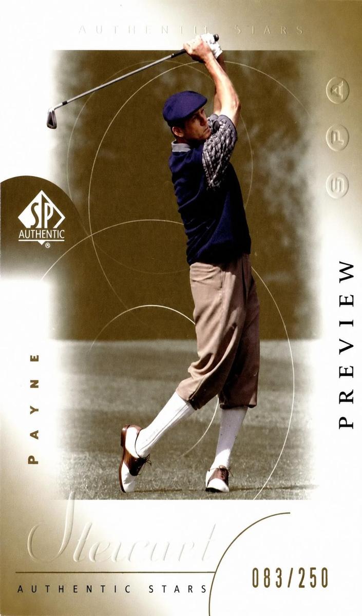 2001 Payne Stewart [Gold] #38