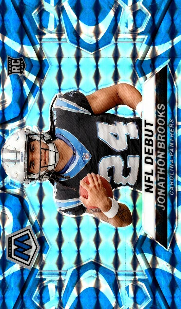 Jonathon Brooks 2024 Mosaic Football card