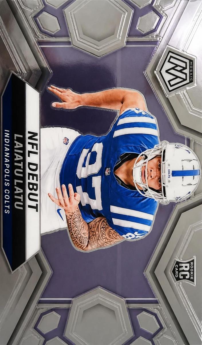 Laiatu Latu 2024 Mosaic Football card