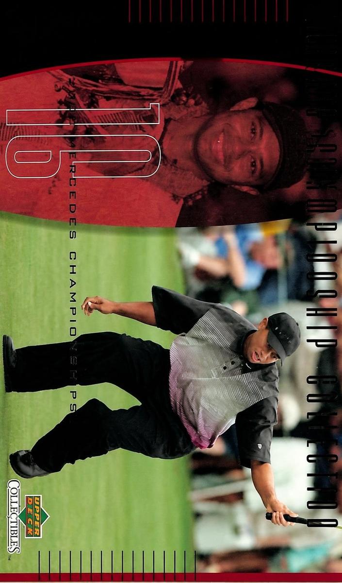 2001 Tiger Woods #TCC16