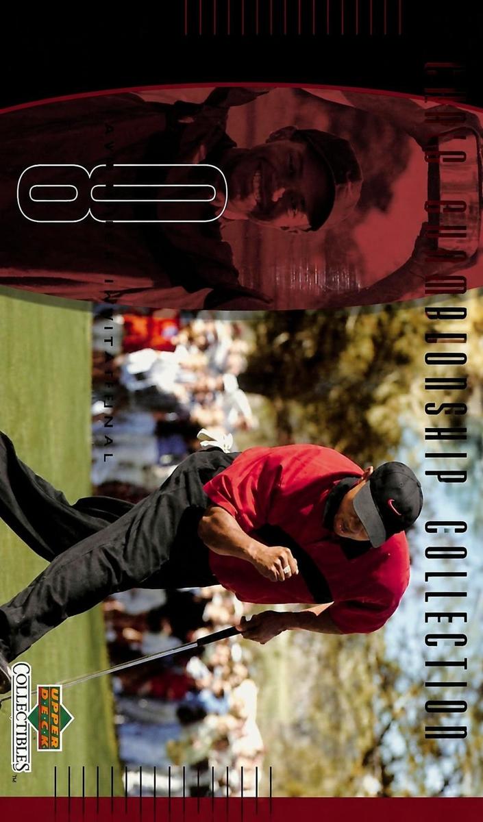 2001 Tiger Woods #TCC8