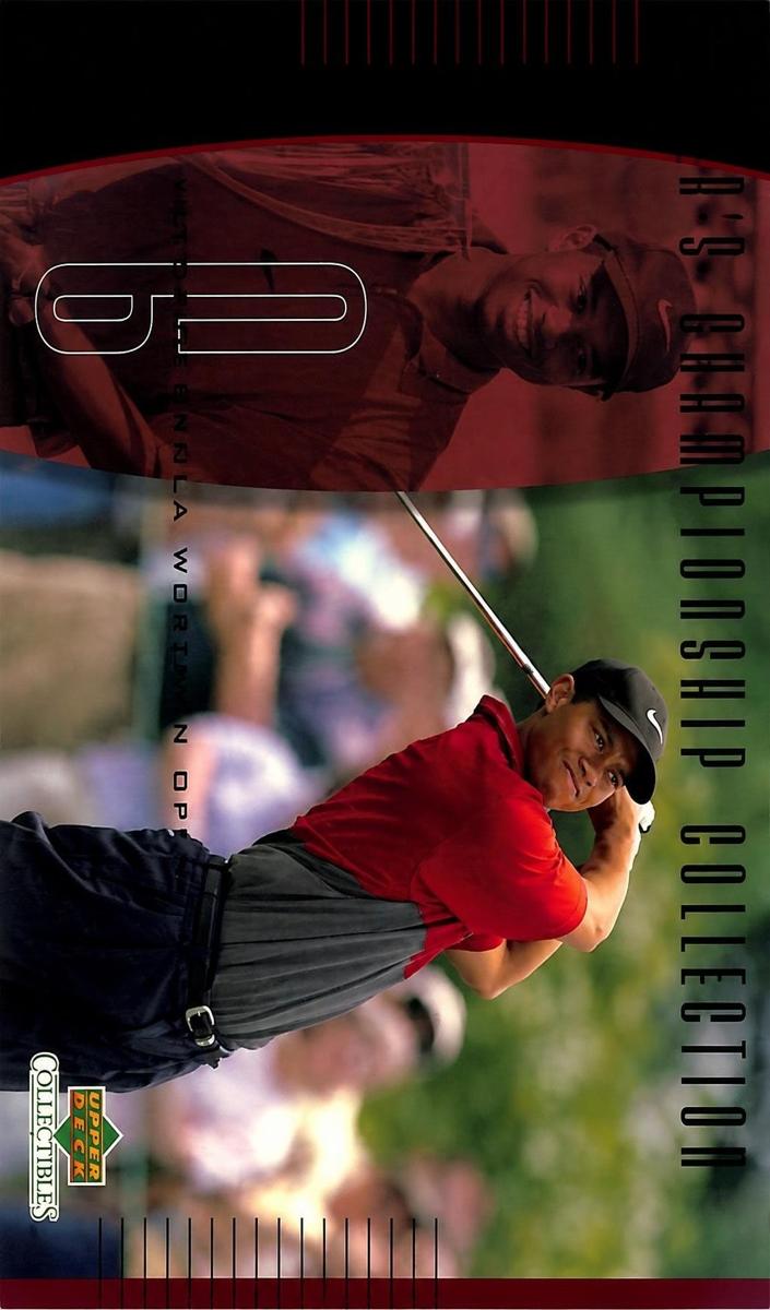 2001 Upper Deck Tiger Woods #TCC6 card
