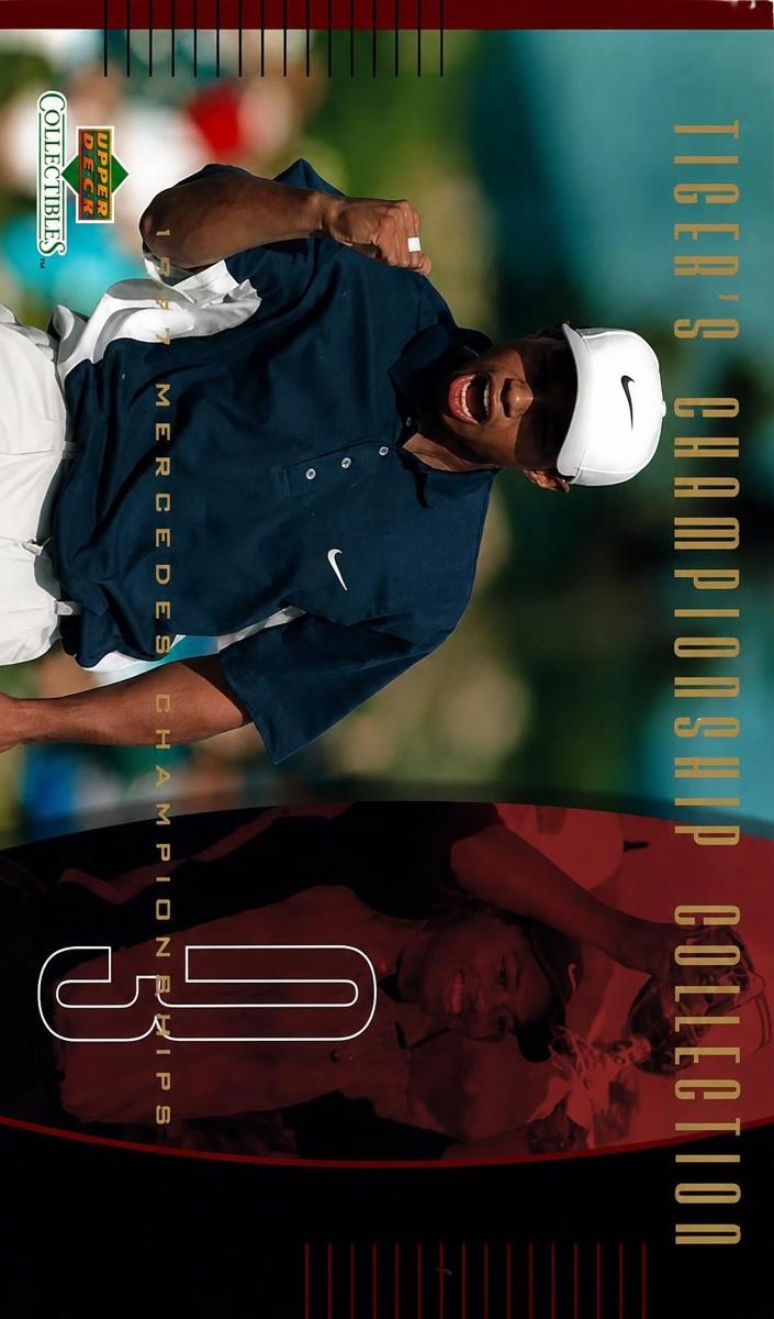 2001 Upper Deck Tiger Woods #TCC3 card