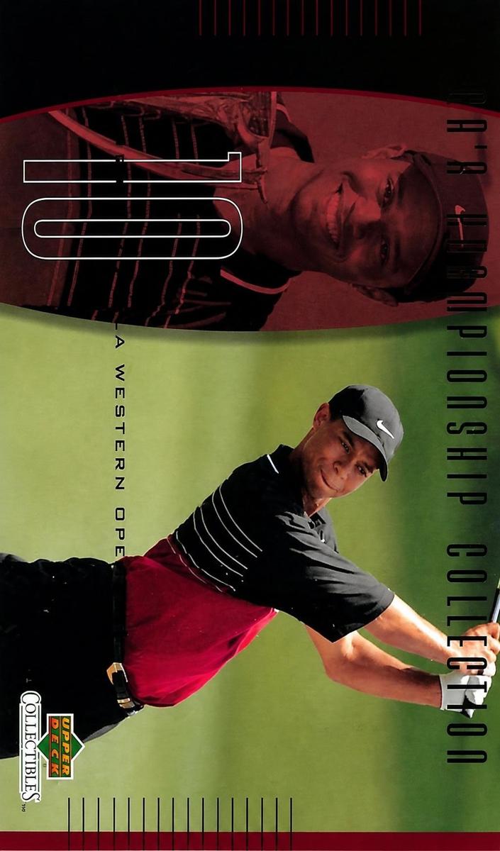 2001 Tiger Woods #TCC10