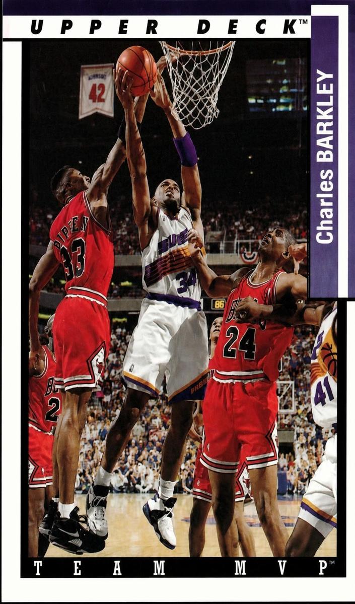 1993 Upper Deck Charles Barkley #TM21 card