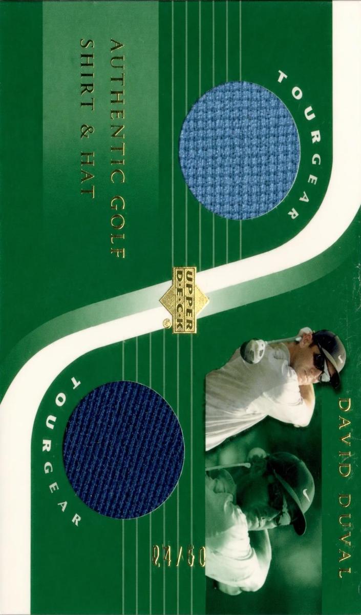 2001 Upper Deck David Duval #TG-DD card
