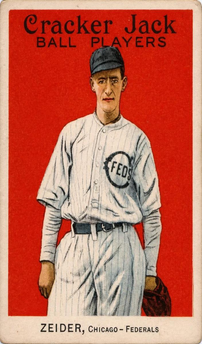 1915 Rollie Zeider #116