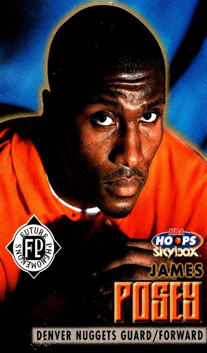 1999 Hoops James Posey #174 card