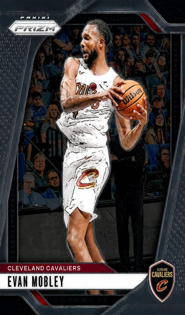 Evan Mobley 2024-25 Prizm Basketball card